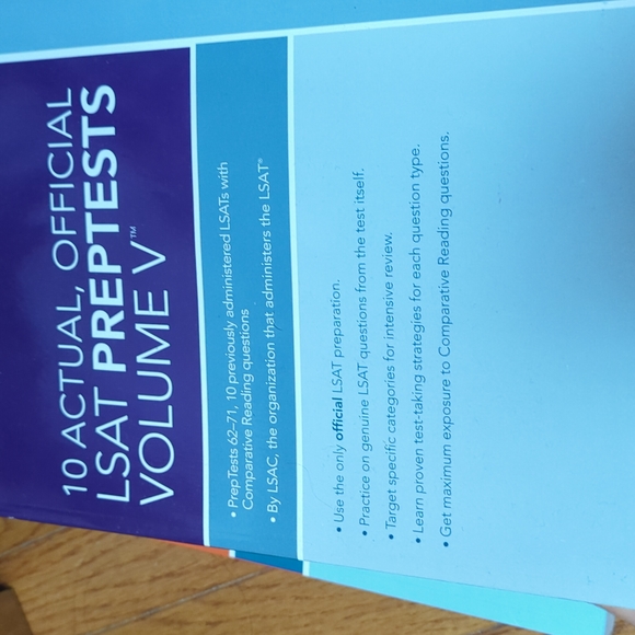 LSAT prep practice test books - Picture 6 of 6